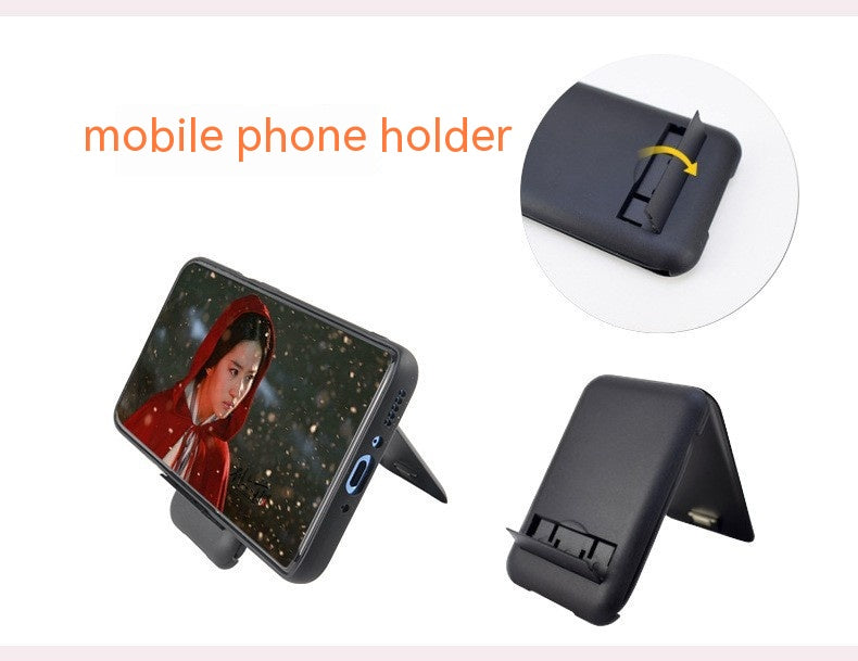 Portable Data Cable Business Card Holder Câble de recharge multifonctions Mobile Phone Bracke