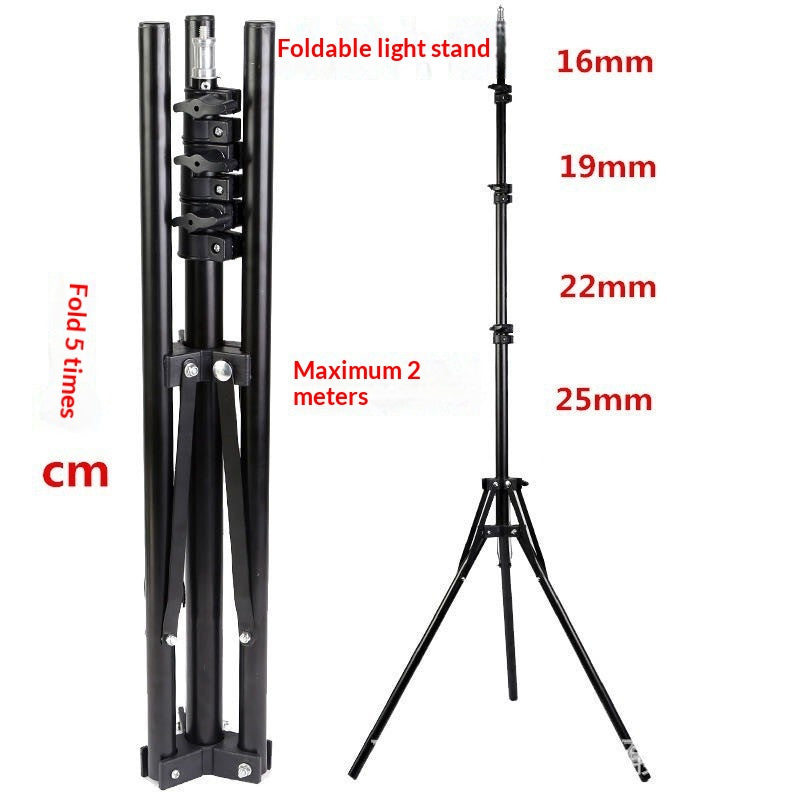 Live-streaming Tripod Stand Universal Mobile Phone and Camera Support Photography Fill-lig