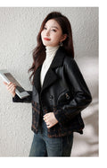 Manteau de fourrure d'hiver perdre plus de taille veste pour les femmes