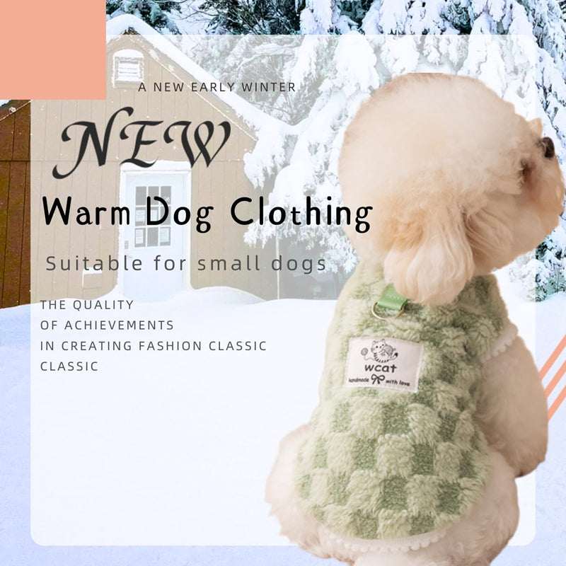 Automne et hiver Coréen Version chien mignon caricature petit ours Sportswear Chat Teddy Pet Clo