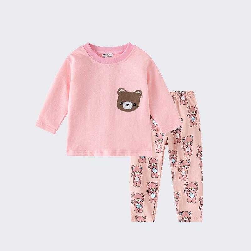 Ensemble de vêtements de salon à manches longues pour filles