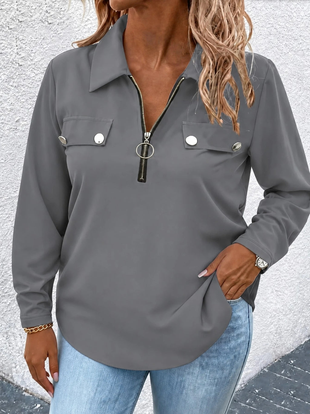 Blouse de polyester