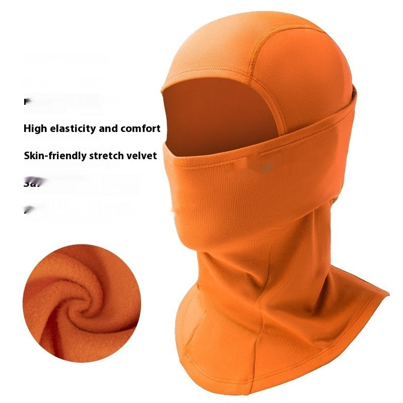 Extérieur Garder chaud et coupe-vent En Masque d'hiver Écharpe de polaire d'extérieur Cold-proof Haze-proof