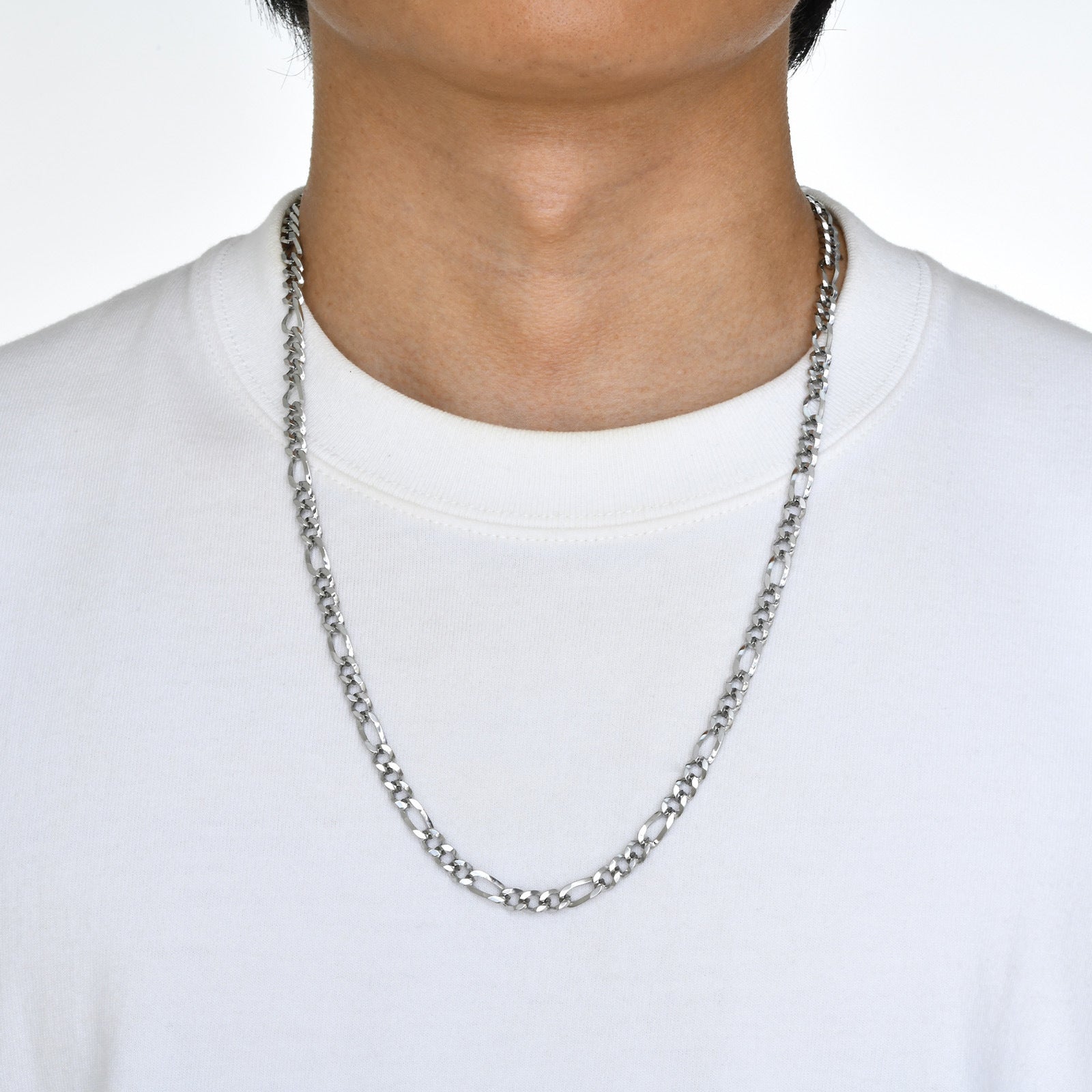 Collier en acier inoxydable pour hommes