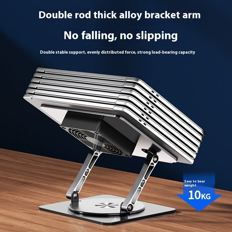 Notebook Stand Elevated Rack Suspension Cooler Pad