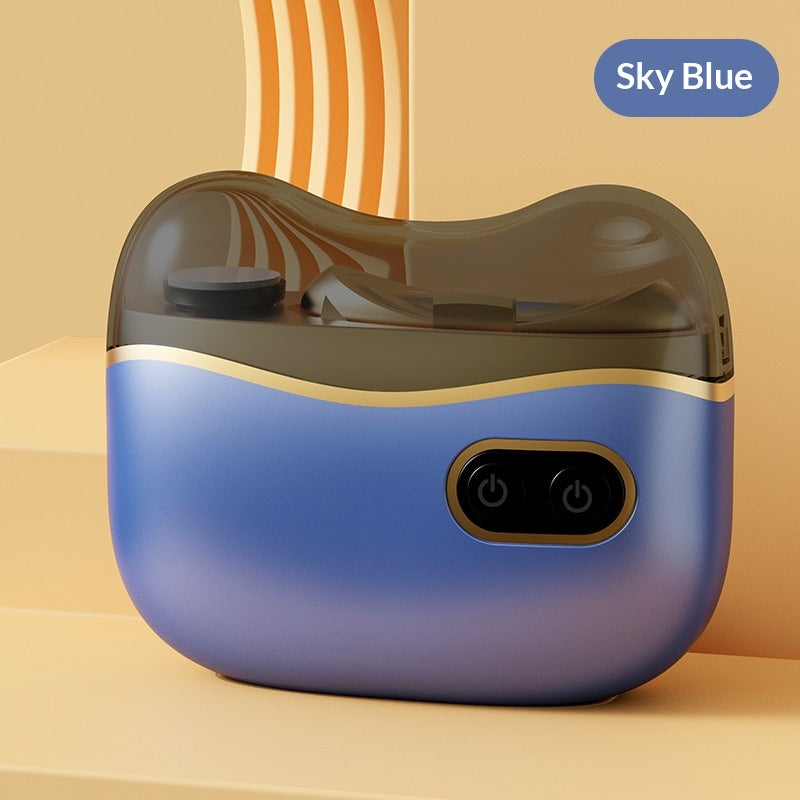 Clipper à ongles électrique portable silencieux - Comprimeur à ongles rechargeable sans fil pour usage domestique