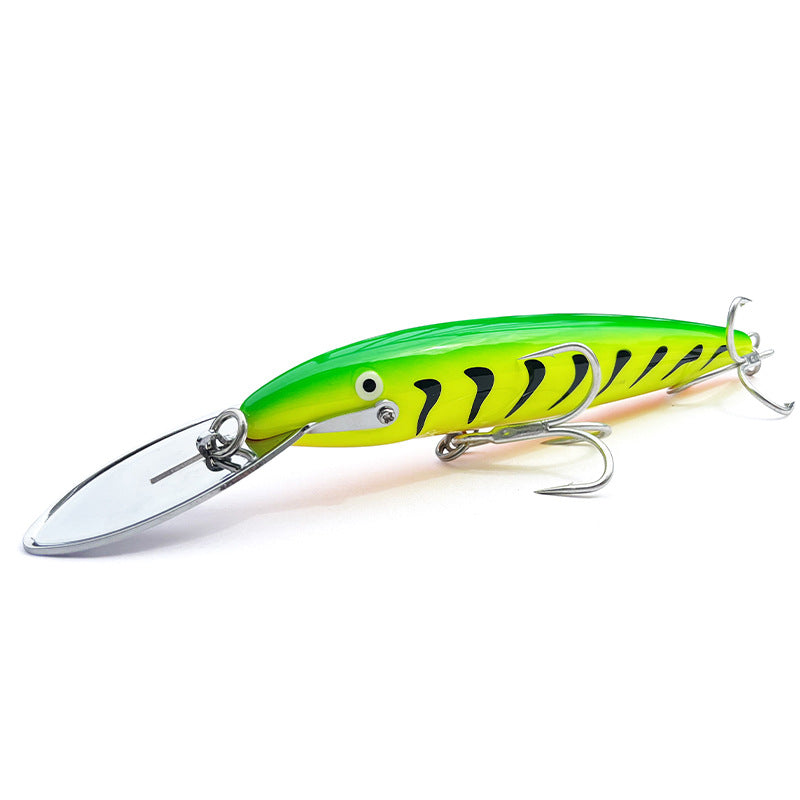 Tackle de pêche lumineuse de la langue de fer artisanale