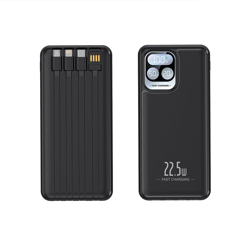 Power bank with fast charging cable Mini Shared Power Bank