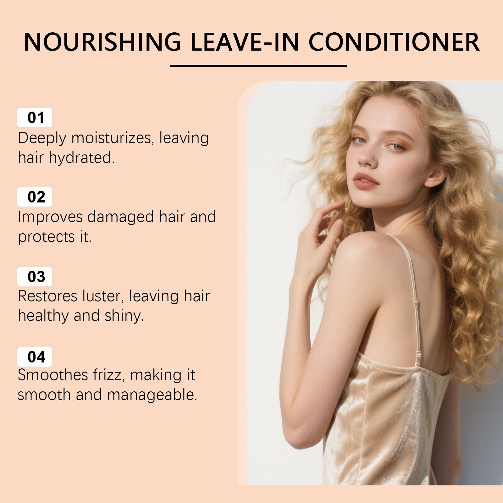 Mangue Nourrissant Conditionneur de cheveux de feuilles