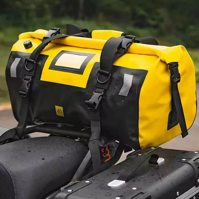 Moto grande capacité voiture de stockage de voiture siège arrière sac