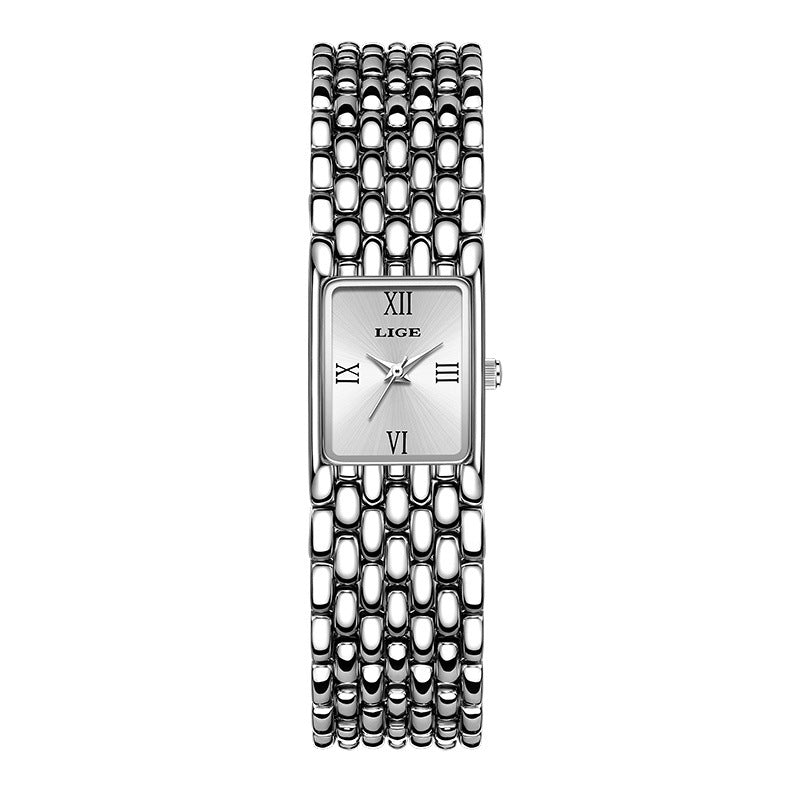 Arrivée Casual simple et compacte montre carrée