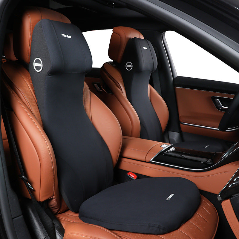 Coussin d'appuie-tête de taille automobile Mousse à mémoire en une pièce