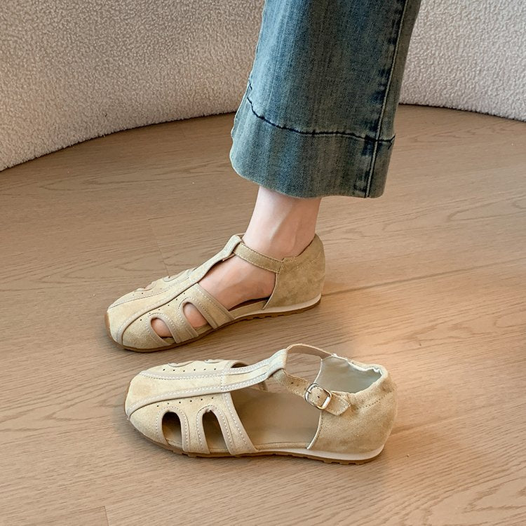 Sandales d'orteils à demi-couverture pour femmes