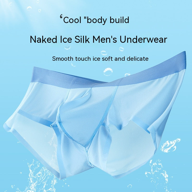 Ice Silk Seamless Men's Summer Sous-vêtements ultra-mince