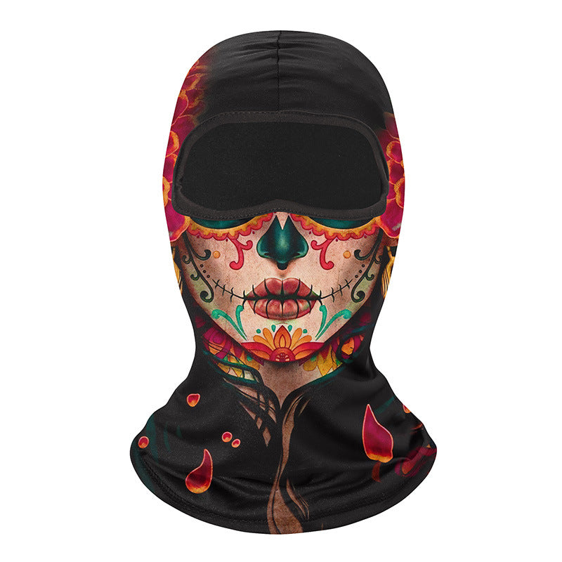 Masque de cyclisme extérieur Écharpe Soleil bloc et écharpe imperméable Linge de vélo Respirant Sports H