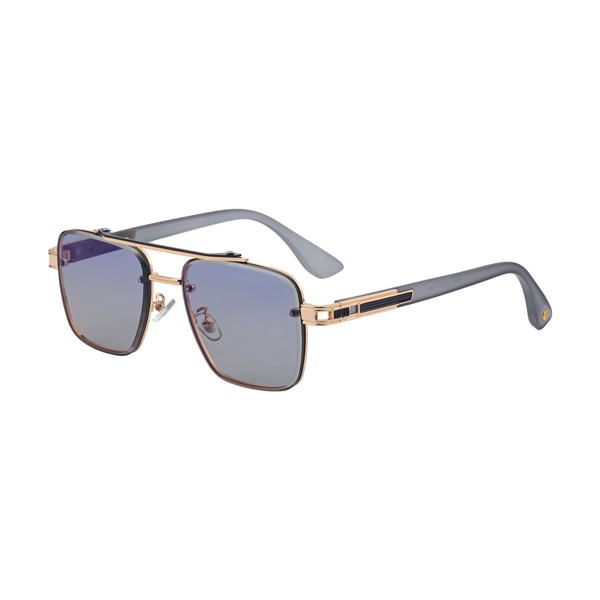 Lunettes de soleil homme à cadre carré