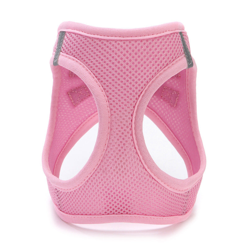 Pull de chat Rope Vest-style Slip chiens et chats Rope Pet sortie Mesh Cat laisse