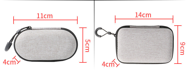Casque Bluetooth neutre pour le sac de stockage d'écouteurs
