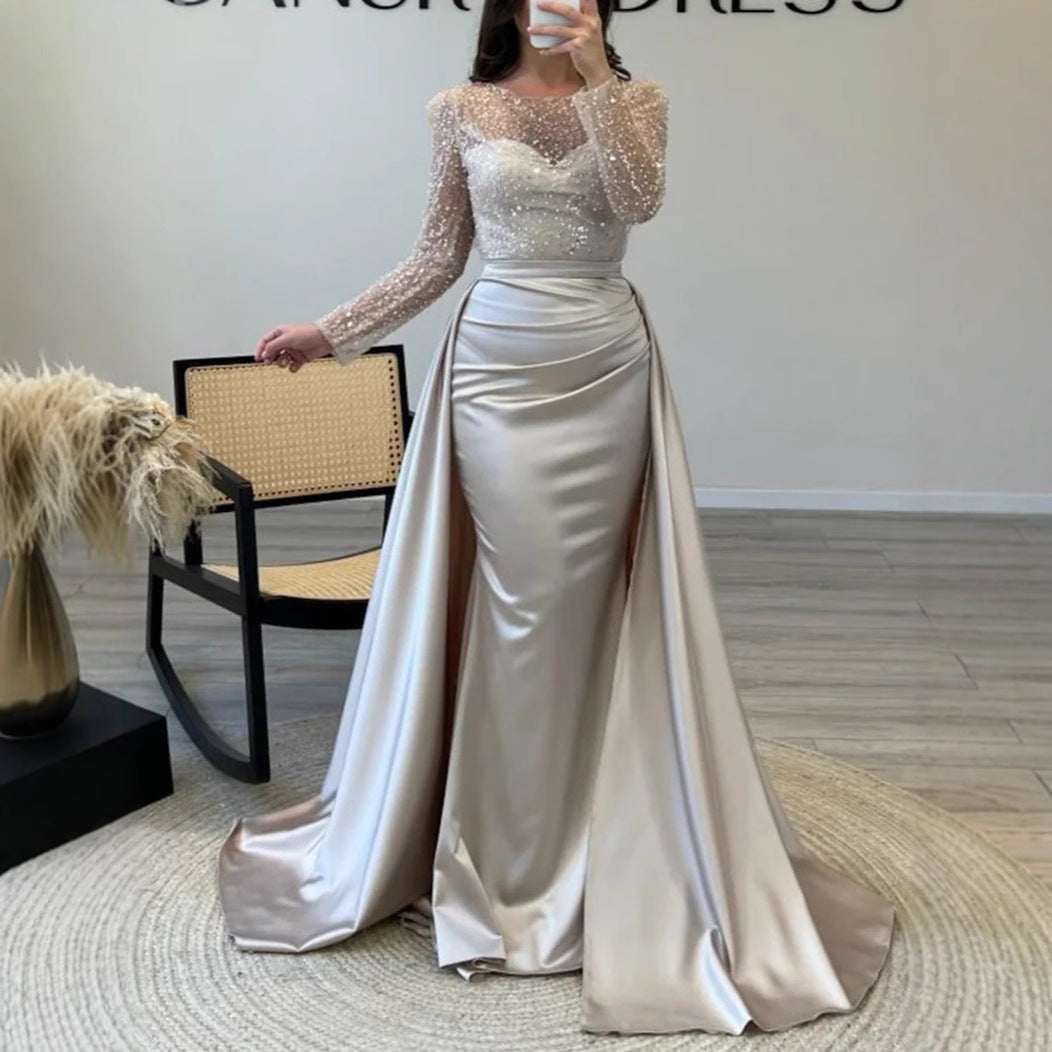 L'éblouissant Sequin Reine Sequin Gowns du soir