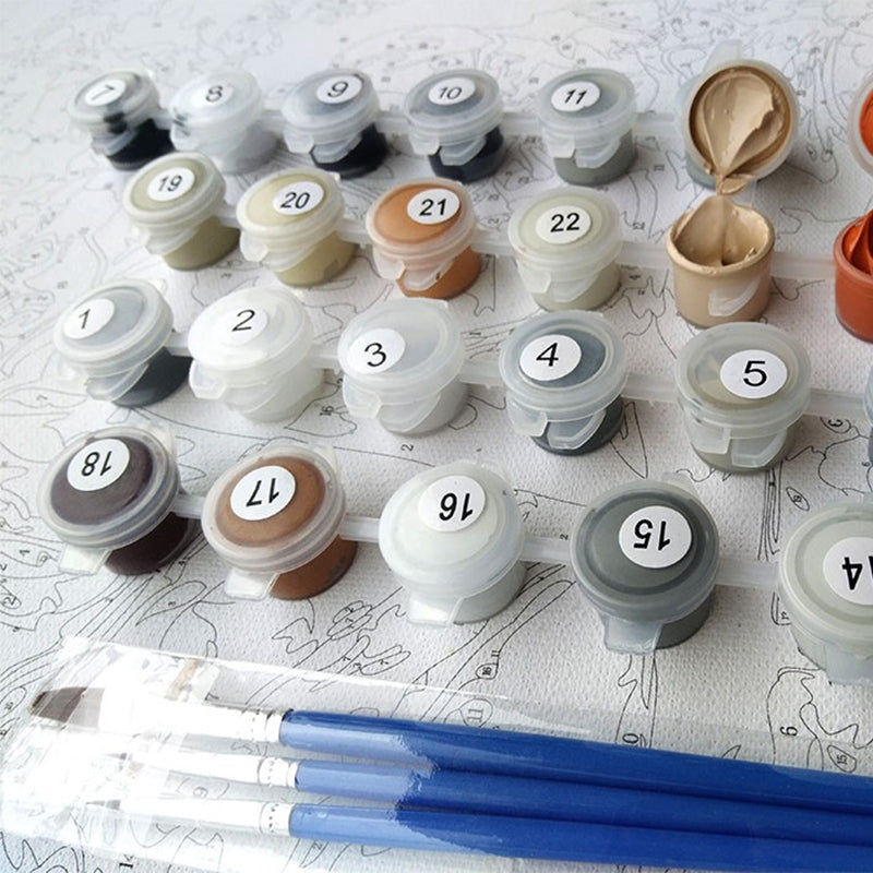 Peinture à l'huile peinte à la main sur toile pour décoration murale à la maison