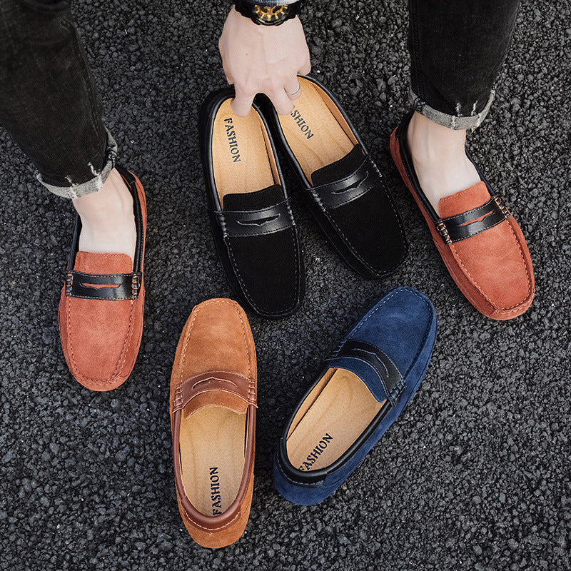 Chaussures en cuir polyvalent pour hommes