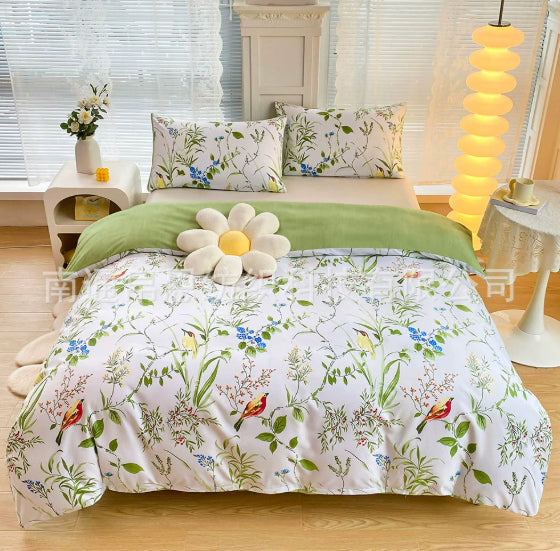 Couverture de matelas Double literie en trois parties