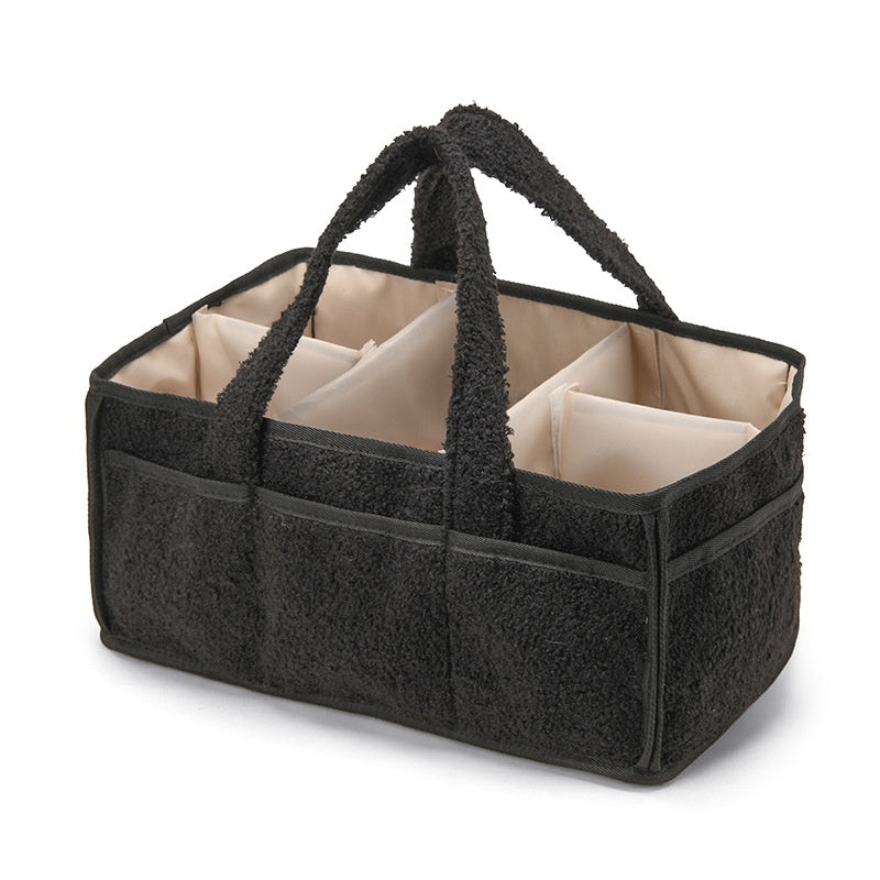 En peluche sac de maman bébé couches Organisateur sac de stockage de bouteille