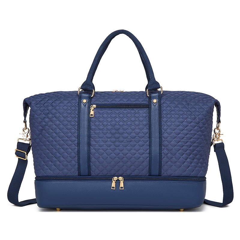 Sac de fitness pour femmes Rangement de chaussures Sac de voyage de grande capacité