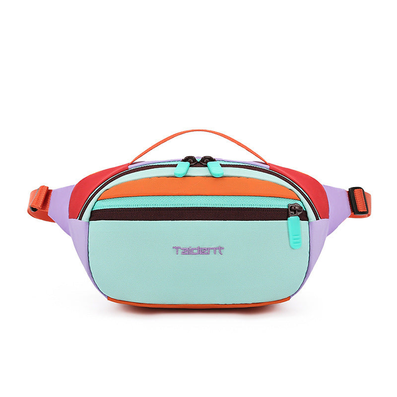 Sports de loisirs de plein air Sac à main à une épaule Sac à voile couleur Dopamine