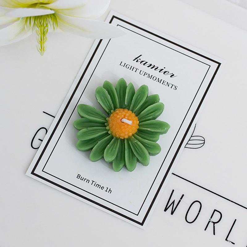 Petite bougie parfumée Chrysanthemum Niche haut de gamme longue durée Fragrance chambre anniversaire