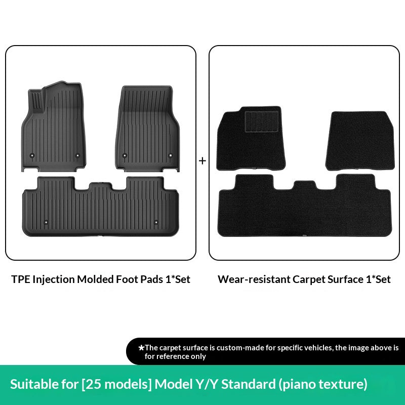 Tapis d'étage TPE pour voitures