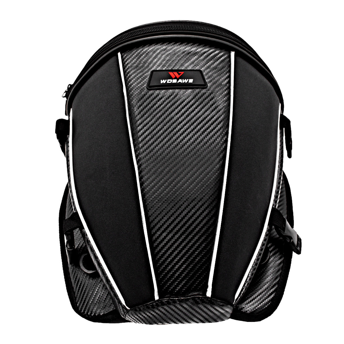 Carburant de moto Siège arrière Tail Side Microfibre cuir multifonctions étanche Cro