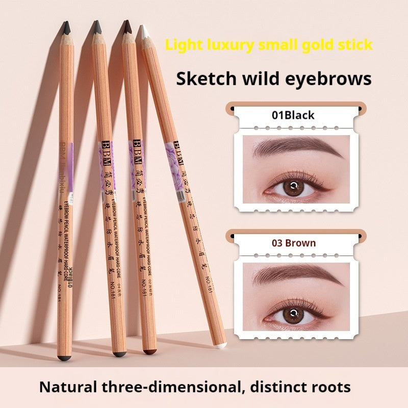 Wild Lines Marqueur de noyau dur en bois imperméable et étanche à la sueur
