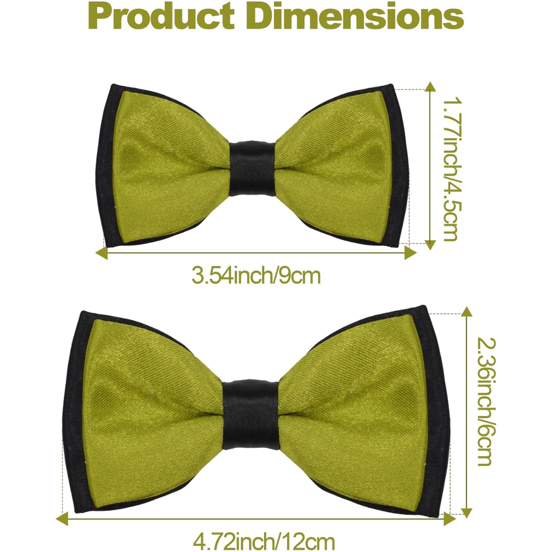 Nœud papillon pour chien, lot de 10 coloris assortis à glisser sur le collier