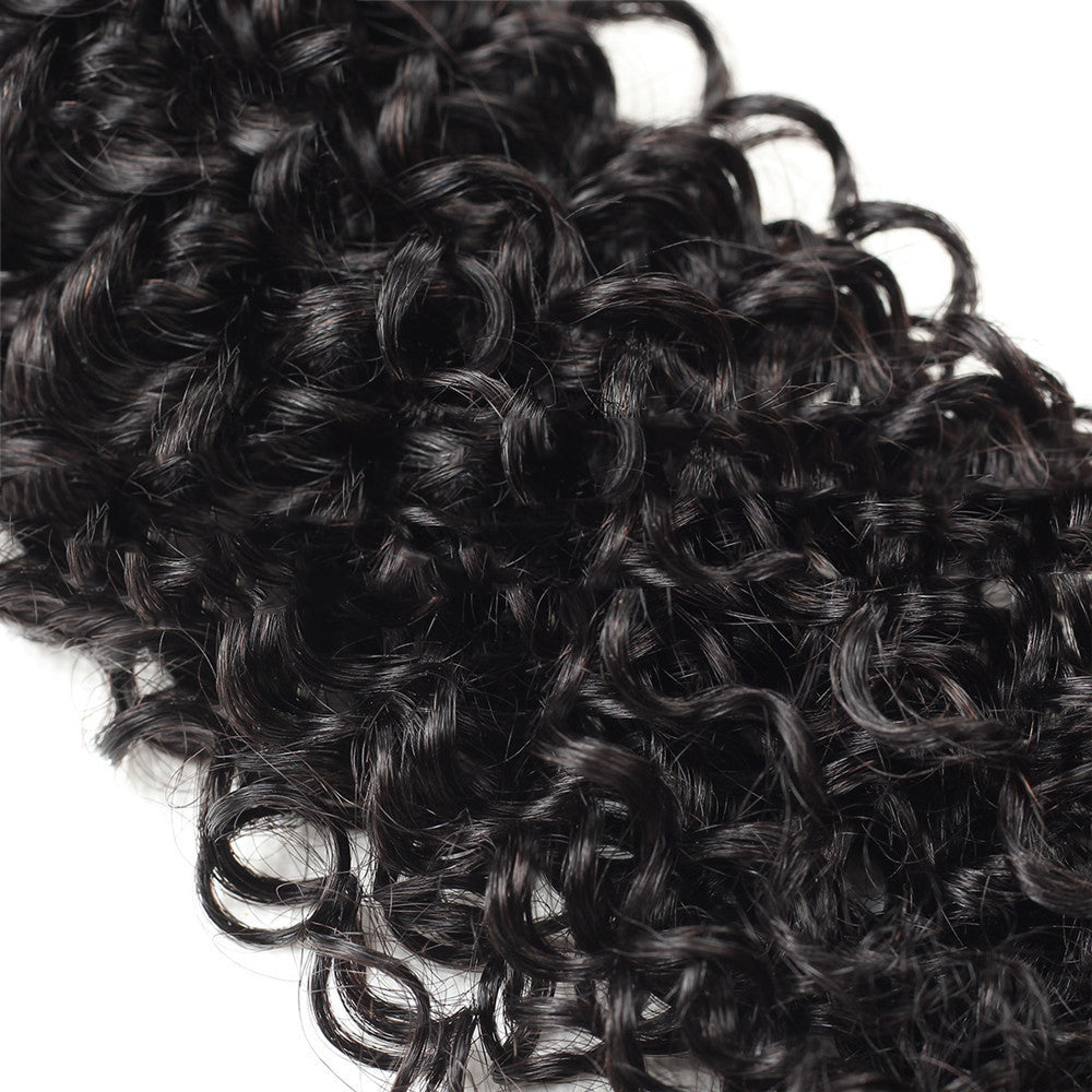 Perruques avec de vrais cheveux humains portées de longueur moyenne