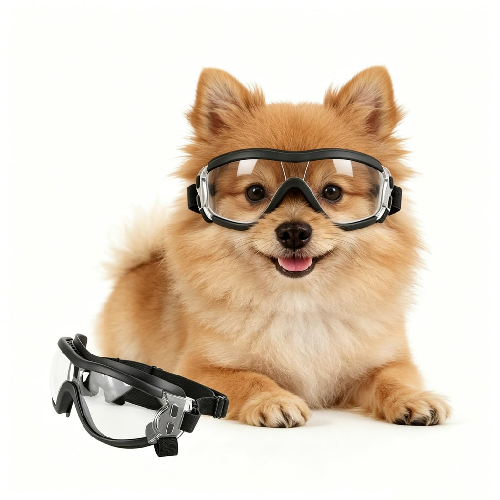 Gants de chien transparents pour petits chiens