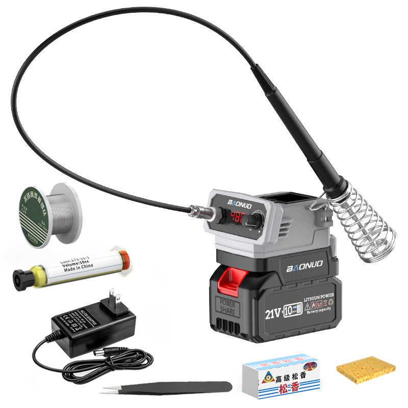 Pistolet à souder électrique Lithium-ion Soudage rapide Fer à souder