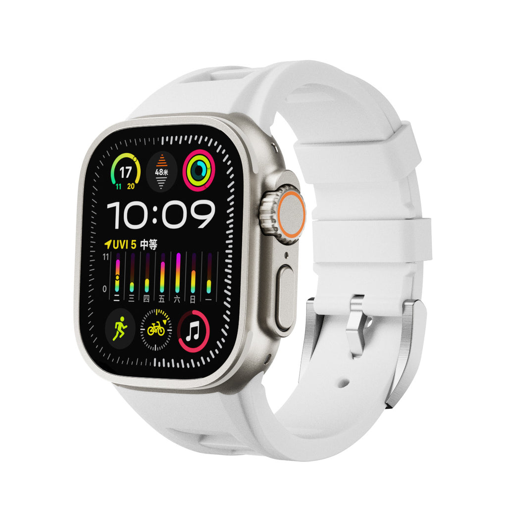 Montre Bracelet en silicone liquide S9 épingle boucle ultra pliante