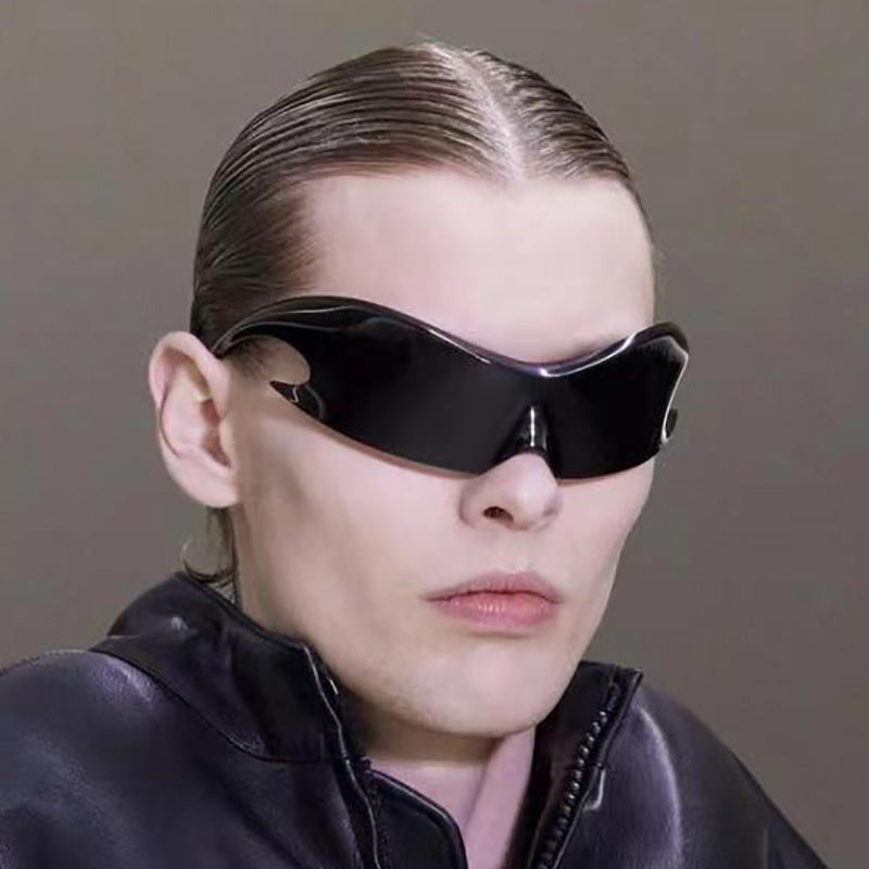 Technologie Sens Futur Style Y2g Lunettes de soleil Rimless Homme et femme