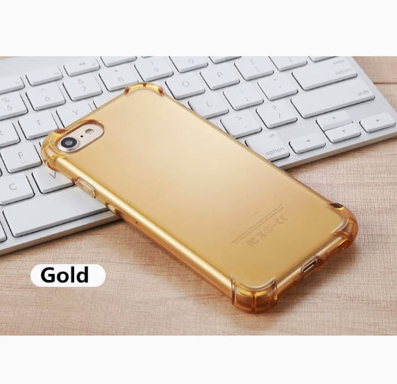 Coque de téléphone Airbag Drop-Proof transparent Silicone housse de protection douce