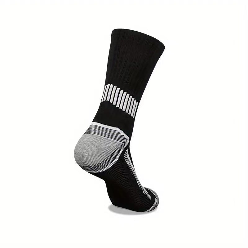 Basketball simple pour hommes Chaussettes mi-calf