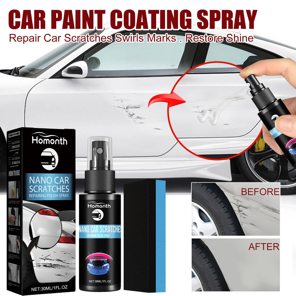 Spray d'entretien pour la restauration de scratch de voiture Et nettoyage