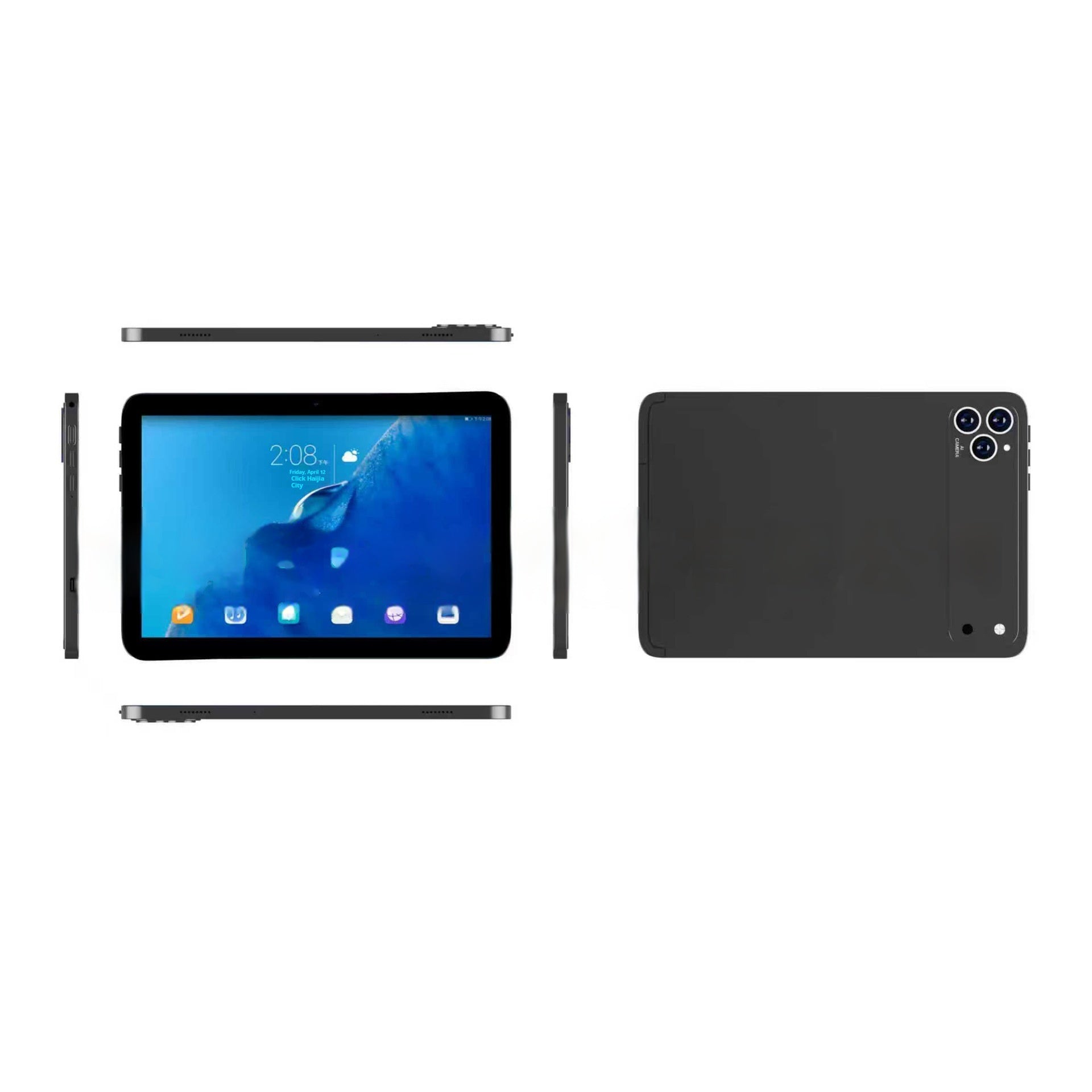 Tablette de 10 pouces avec un processeur octa-core 4G appelant Wi-Fi 5G et Android