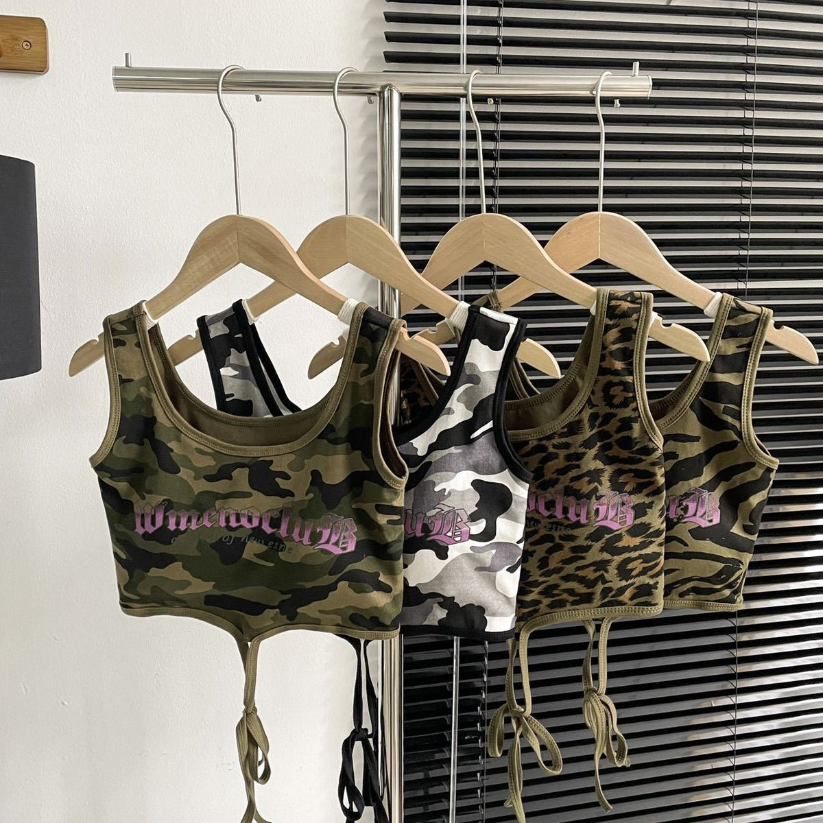 Tank Top Camo cultivé pour les femmes