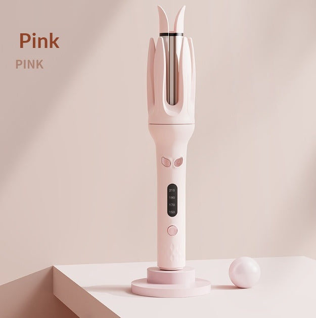 Automatic rotating hair curler