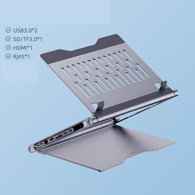 Lapstop Stand avec 8-en-1 station d'accueil