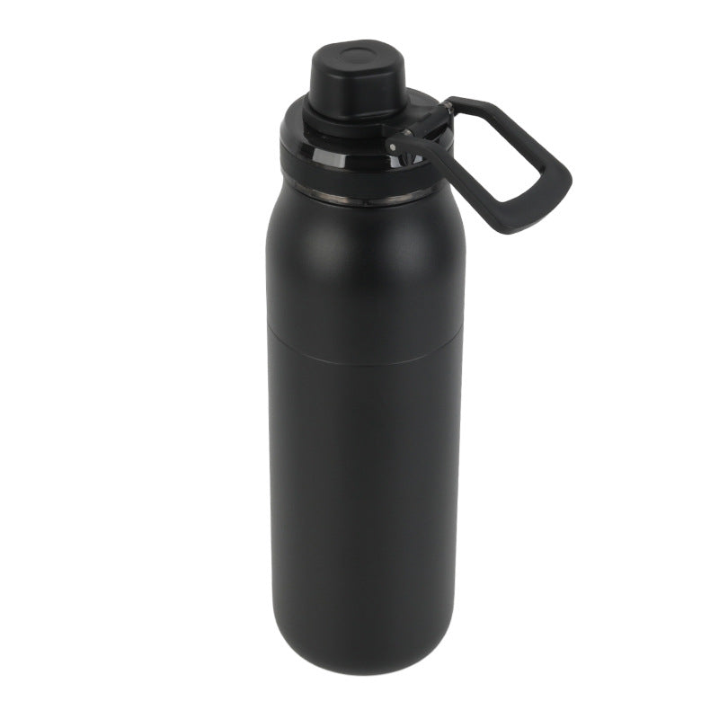 Bouteille d'eau portable à grande capacité en acier inoxydable 304