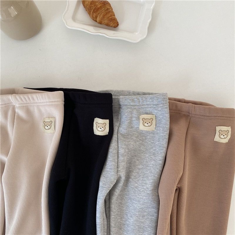 Filles monocouches Fashionnable Leggings entièrement appariés