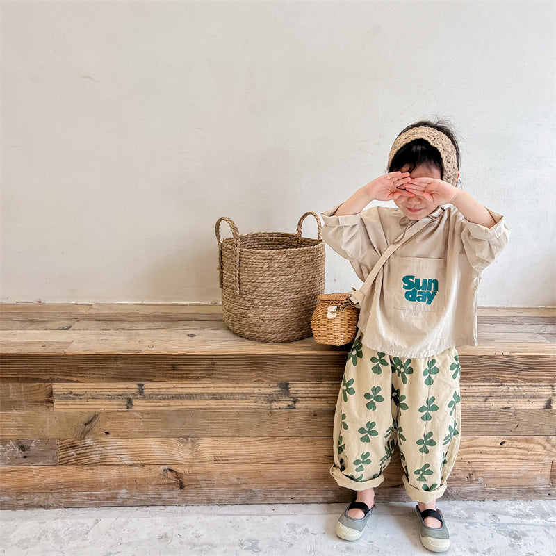 Pantalon casual Harlan mode pour enfants