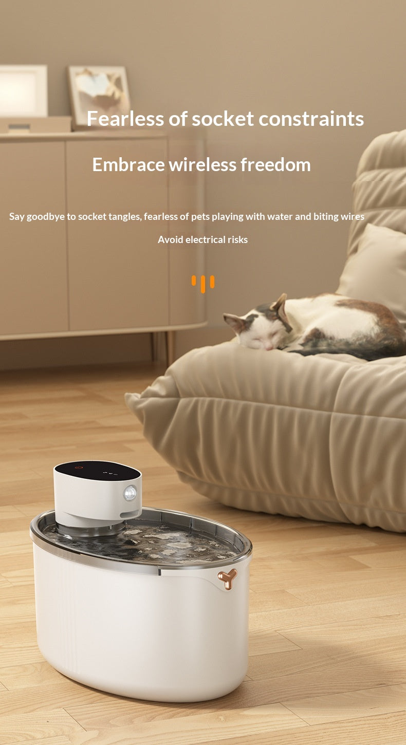 Fontaine d'eau pour animaux intelligents